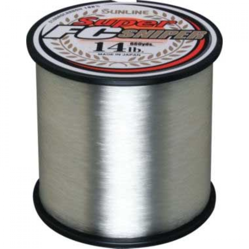 Sunline Super FC Sniper Flourrocarbon Line Bulk 660 Yard Spool