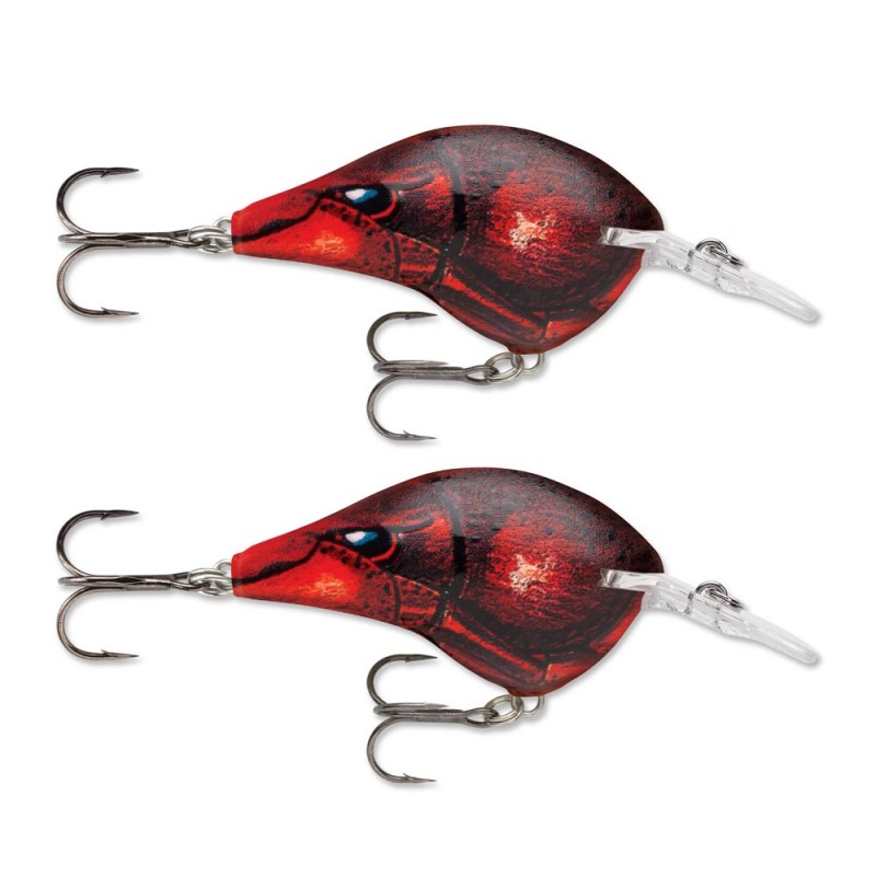 Rapala DT-6 – Crankbait Dipinto A Mano, Colore Personalizzato, Profondità 6 Piedi, Per Bass